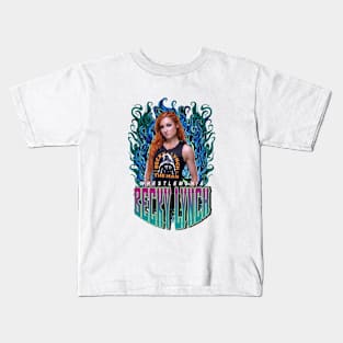 LYNCH BLUE FLAME Kids T-Shirt